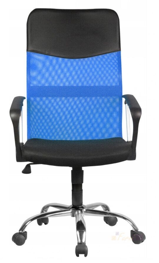 Fotel obrotowy "Mori" -  niebieski