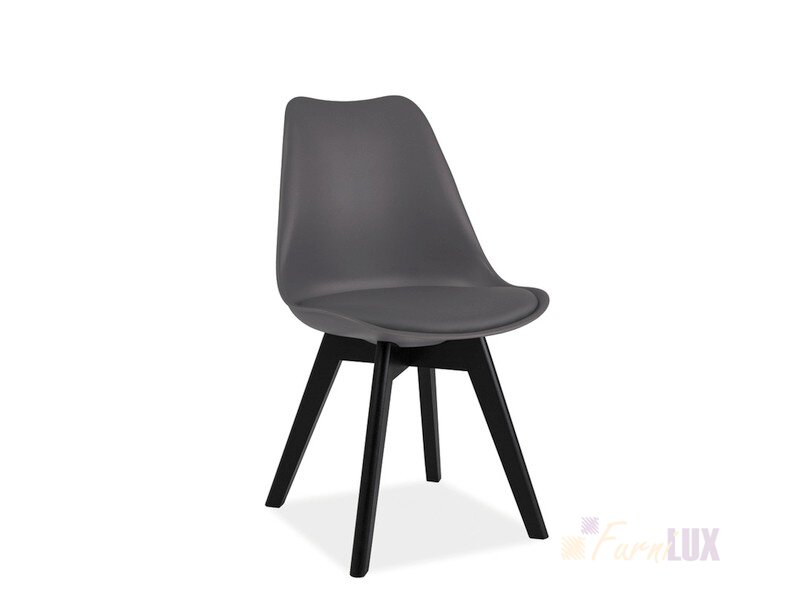 Krzesło "Kris"  - czarne nogi