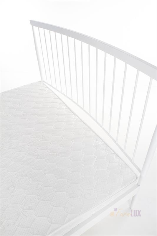 Łóżko metalowe "Walencja" - białe