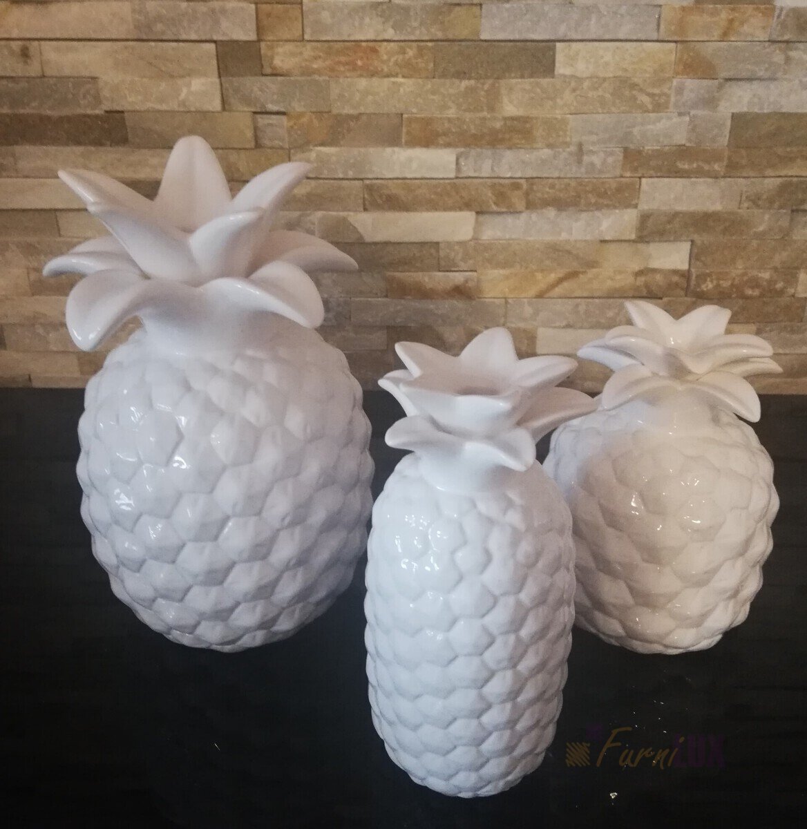 Wazon Ananas ceramiczny - SLIM