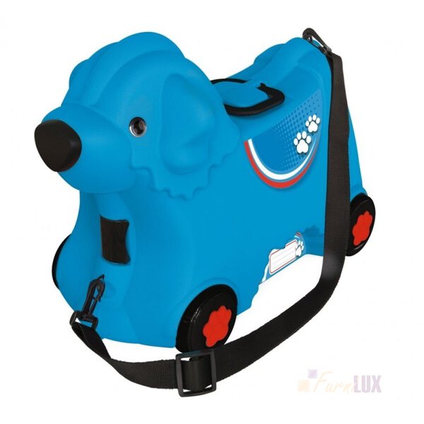 Walizka jeździk Doggi - niebieski