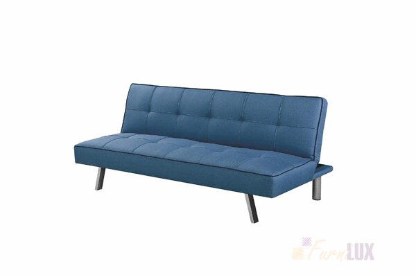 Sofa rozkładana "Karl" - niebieska