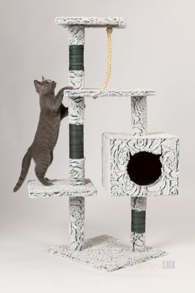 Drapak dla kota domek XXL legowisko drzewko piętrowy