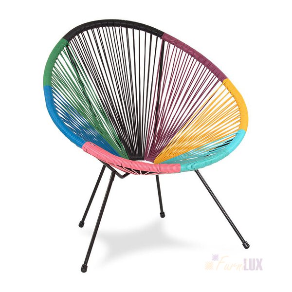 Fotel ogrodowy "Smuzi" - kolorowy