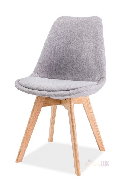 Krzesło Dior dębowe nogi - 3 kolory