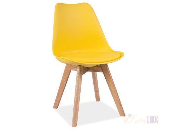 Krzesło Kris - żółte