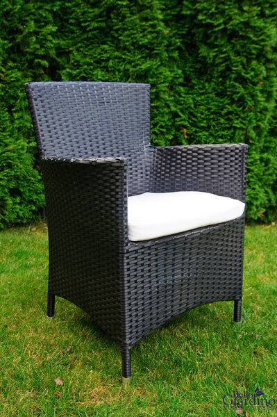 Krzesło ogrodowe "Capitale"- czarny