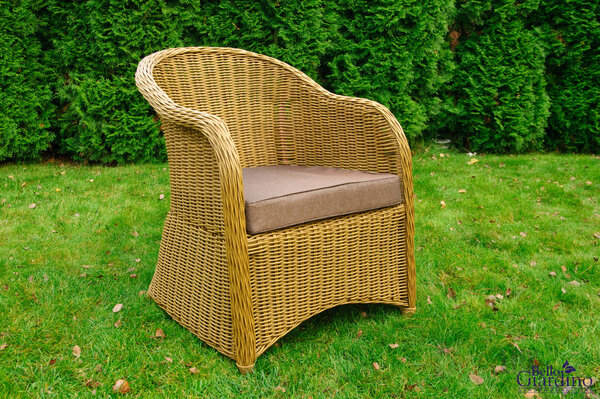 Krzesło ogrodowe "Primo"- słomkowy