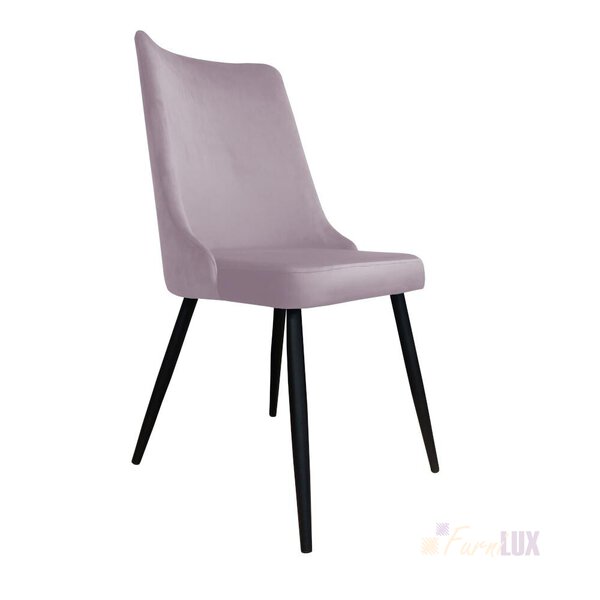 Krzesło Vici na czarnych nogach - różne kolory i tkaniny