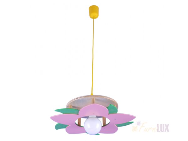Lampa wisząca "Flower III" z listkami - różne kolory