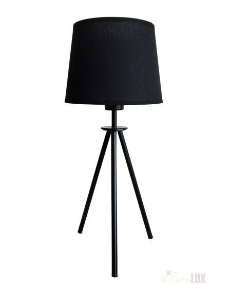 Lampka stołowa "Alesund" - czarna