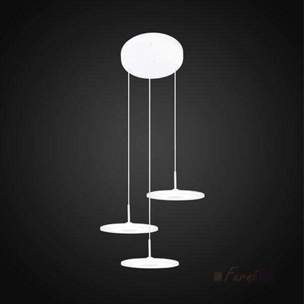 Minimalistyczna lampa LED wisząca - Vinyl 3