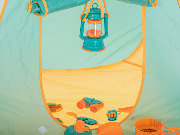 Namiot piknikowy campingowy dla dzieci + akcesoria