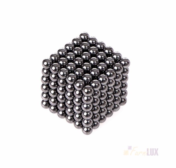 Neocube klocki magnetyczne kulki 5mm czarne 216el.
