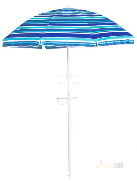 Parasol plażowy ogrodowy z korbką 160 cm
