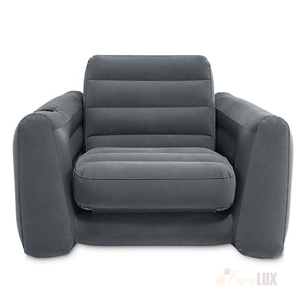 Pompowany fotel materac leżanka łóżko 2w1 - 221x107x66 cm