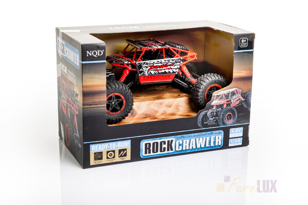 Samochód RC Rock Crawler HB 2,4GHz 1:18 czerwony