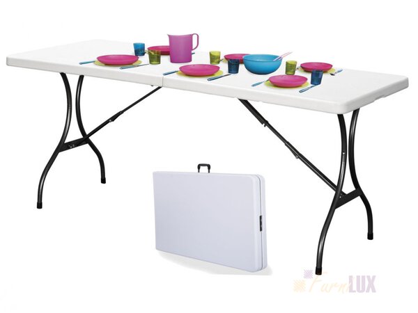 Stół rozkładany „Glovi” 180 cm - biały
