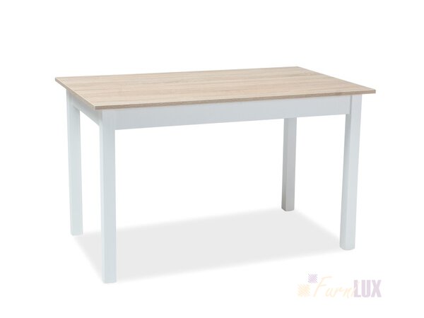 Stół rozkładany "Horacy" - dąb/ biały
