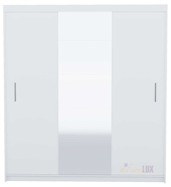 Szafa z przesuwnymi drzwiami "Fabi" 235 cm - biały