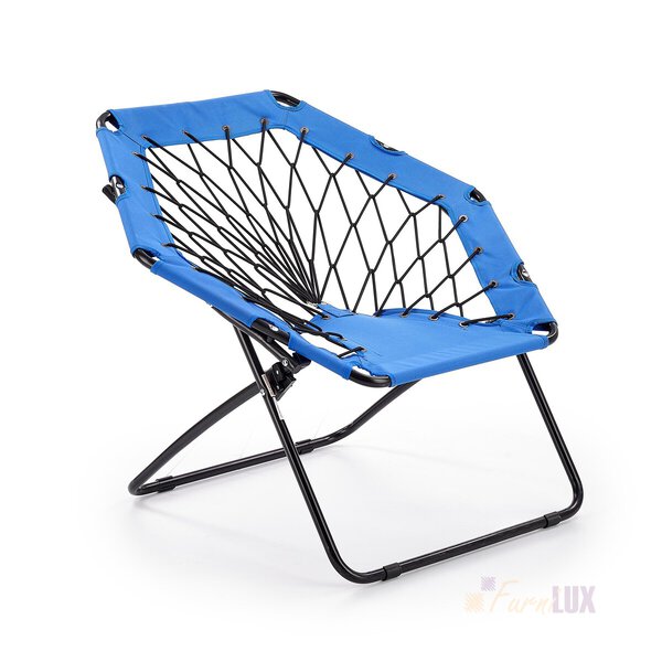 Fotel wypoczynkowy, ogrodowy "Geto" - niebieski