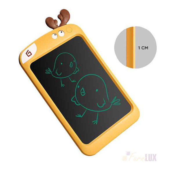 Tablet Graficzny Łoś dla Dzieci do Rysowania Znikopis + Rysik