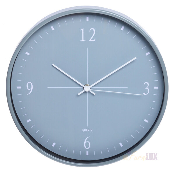 Zegar nowoczesny DIA 30 cm - szary