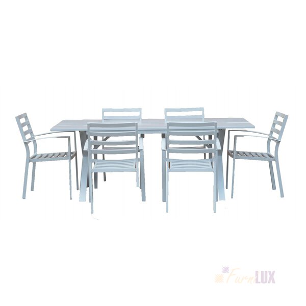 Zestaw ogrodowy "Kapi" - stół + 6 krzeseł