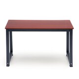 Biurko komputerowe stół stolik gamingowe szkolne - ciemne drewno