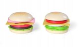 Drewniany hamburger Ecotoys - zestaw 2 szt. 