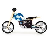 Drewniany rower rowerek biegowy balansowy Motor Policja