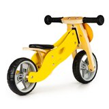 Drewniany rowerek rower trójkołowy 2w1 balansowy - LEW