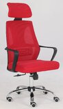 Fotel obrotowy "Migel" - czerwony