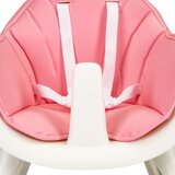 Fotelik krzesełko do karmienia dzieci "Newi" - różowy