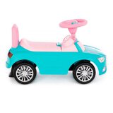 Jeździk autko SuperCar z panelem muzycznym - niebieski/róż