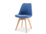Krzesło Dior dębowe nogi - 3 kolory