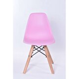 Krzesło Monza Kids - małe krzesełko dla dziecka w kolorze różowym