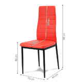 Krzesło "Presi" z czarnymi nogami - 6 kolorów
