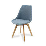 Krzesło "Scandi I" tapicerowane - 3 kolory