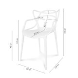 Krzesło "Weno" - białe