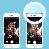 Lampa Selfie Pierścieniowa Do Telefonu USB LED