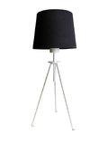 Lampka stołowa "Alesund" - biały z czarnym