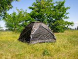 Namiot turystyczny 4os. 200x200 cm moskitiera moro