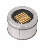 Neocube klocki magnetyczne kulki 5mm złote 216el.