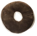 Poduszka dekoracyjna donut HQ czekoladowa