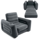 Pompowany fotel materac leżanka łóżko 2w1 - 221x107x66 cm
