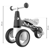 Rowerek biegowy jeździk chodzik mini rower czarny Ecotoys