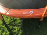 Trampolina Ogrodowa 312cm/10ft pomarańczowa Maxy Comfort Z Wewnętrzną siatką